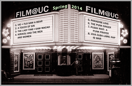 Film@UC - Spring 2014